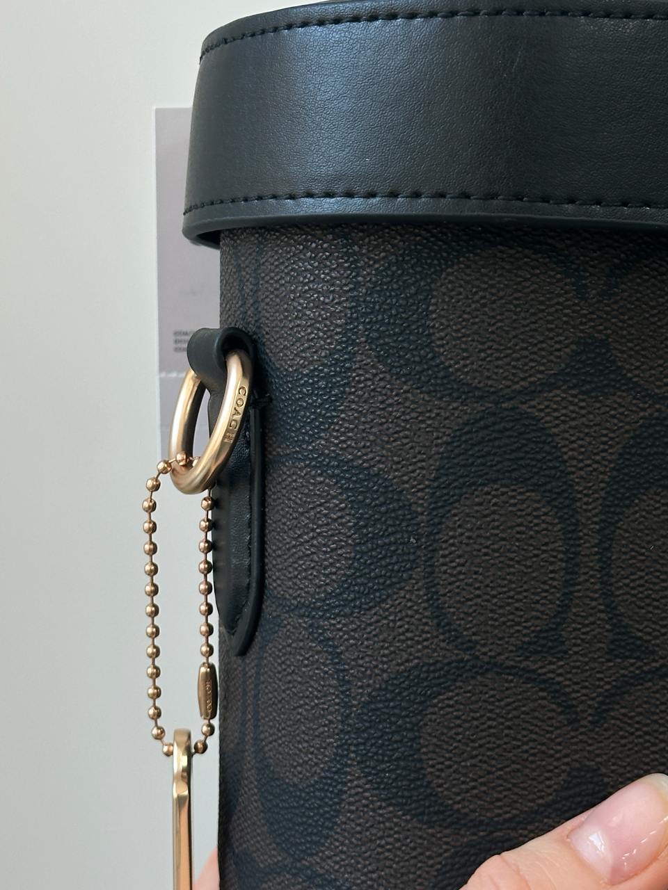 Coach Kay Crossbody Brown In Signature Canvas - 12