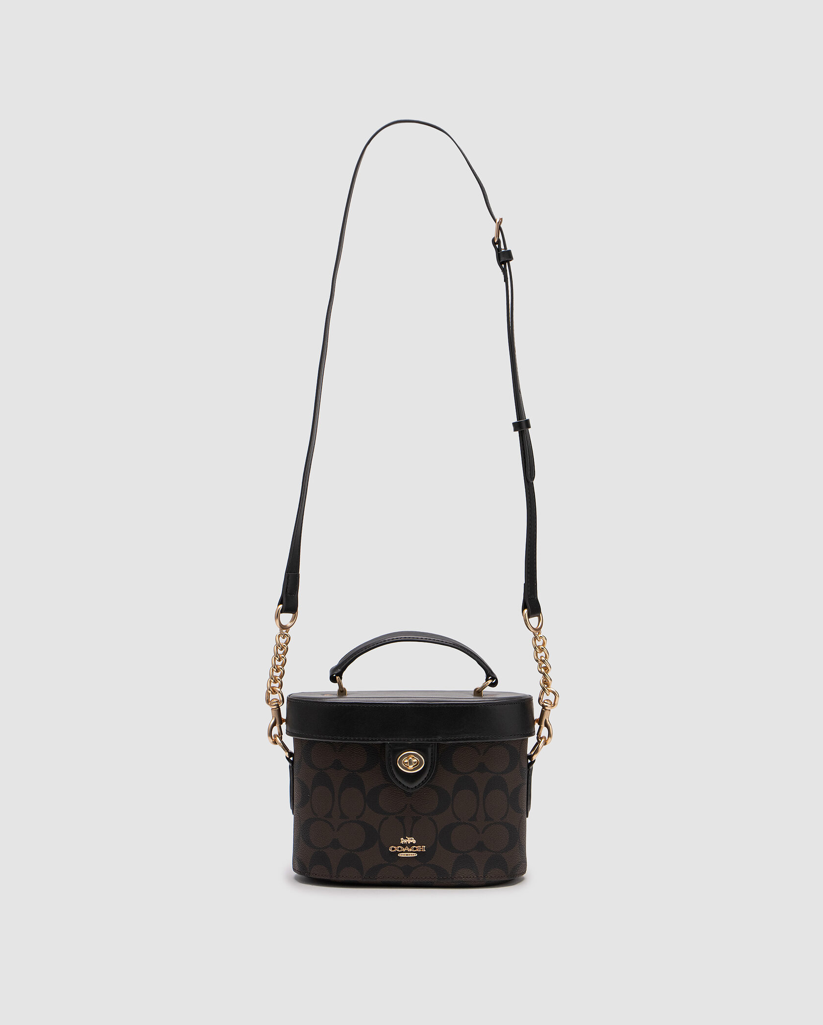 Coach Kay Crossbody Brown In Signature Canvas - 3