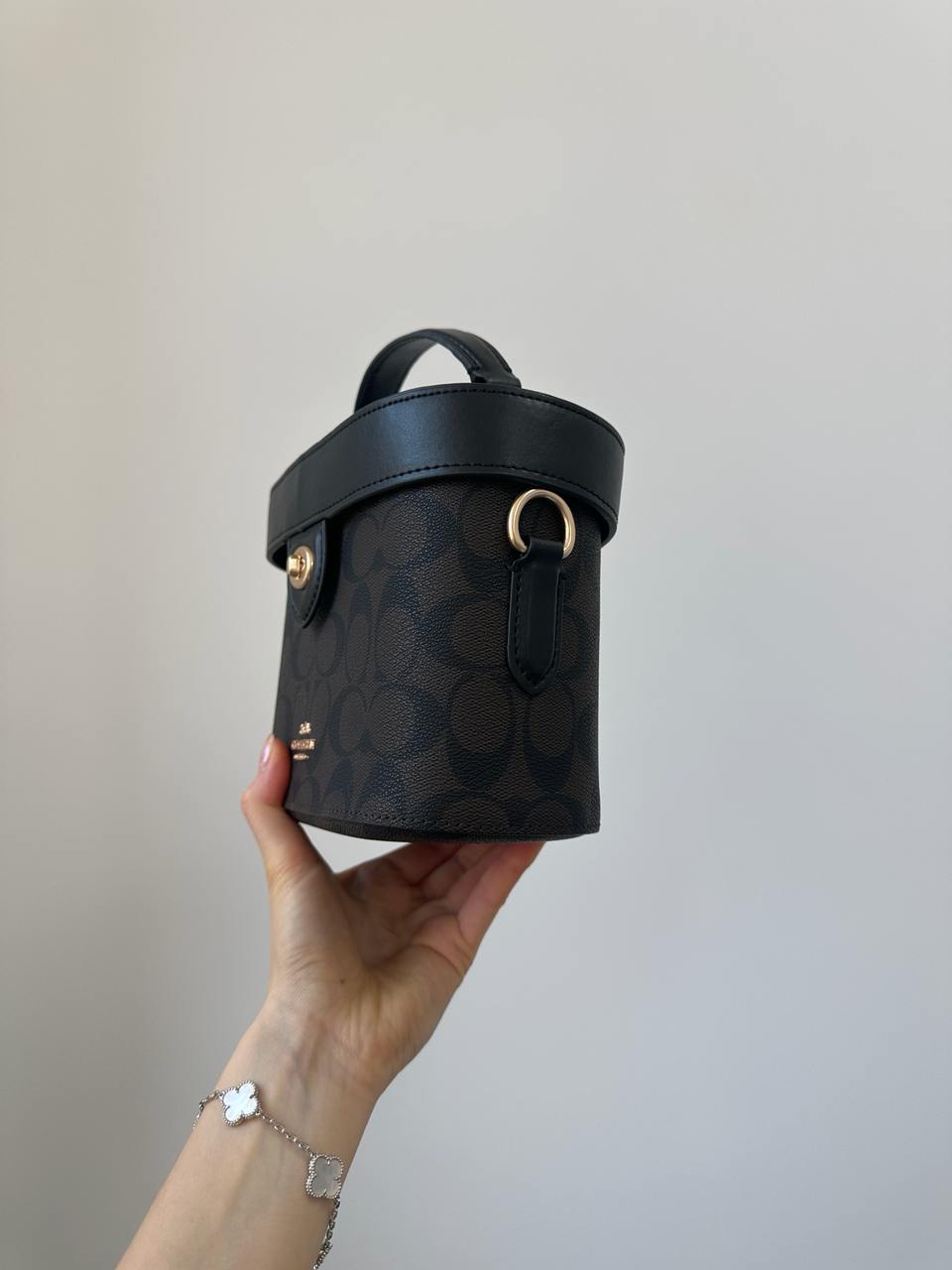 Coach Kay Crossbody Brown In Signature Canvas - 9