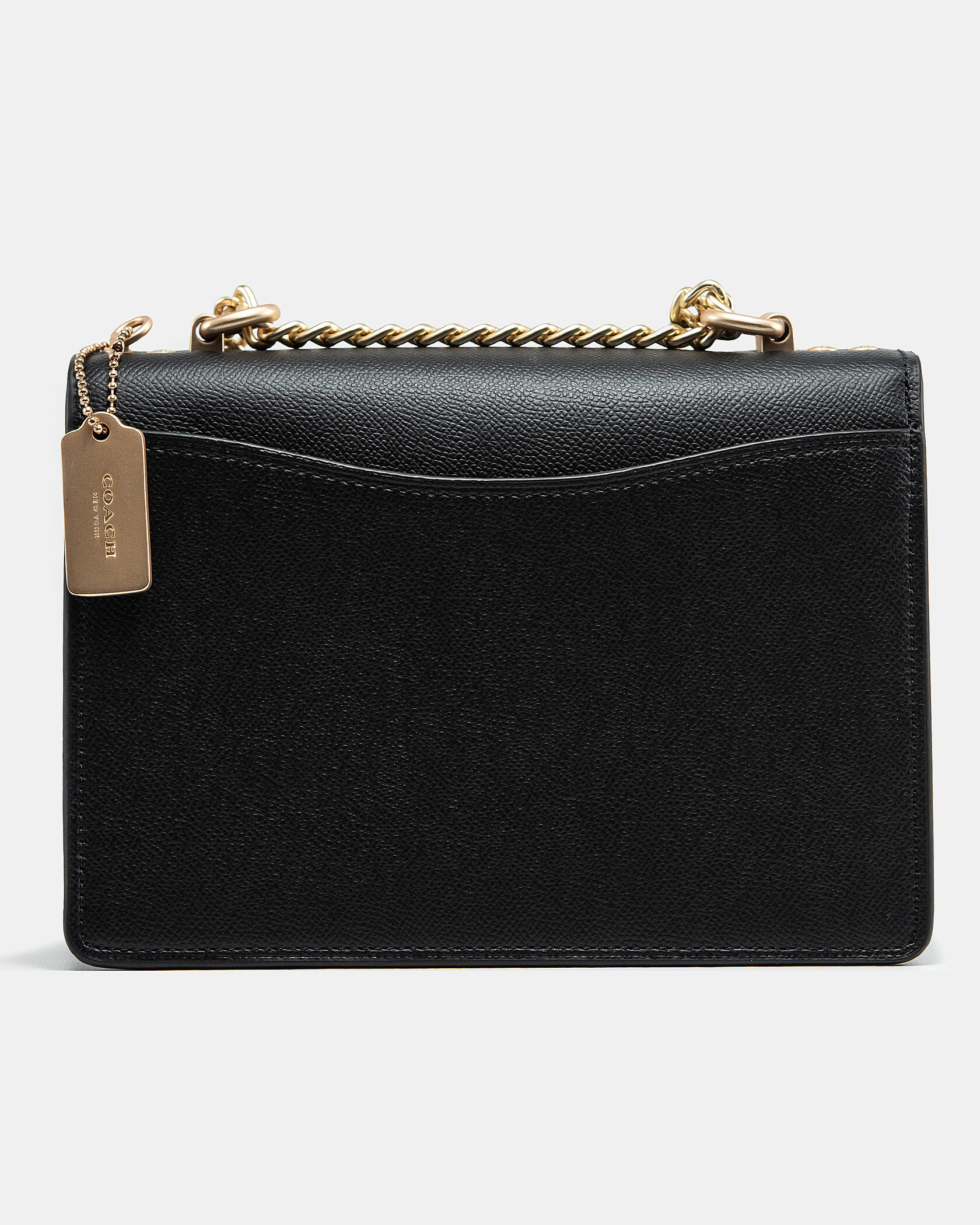 Coach Klare Small Crossbody Bag in Signature Canvas Black - 7