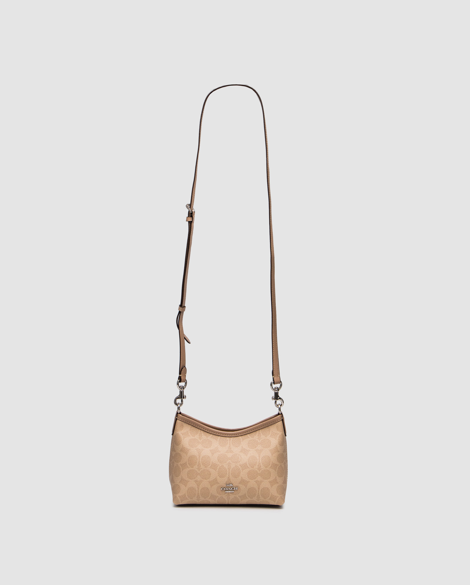 Coach Laurel Small Shoulder Bag In Signature Canvas - 3