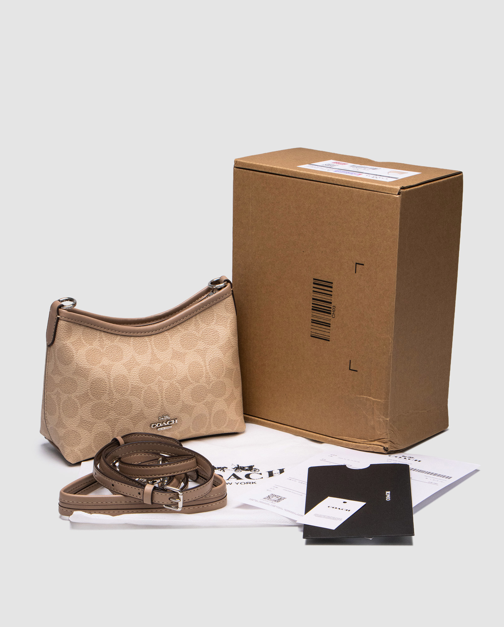 Coach Laurel Small Shoulder Bag In Signature Canvas - 6