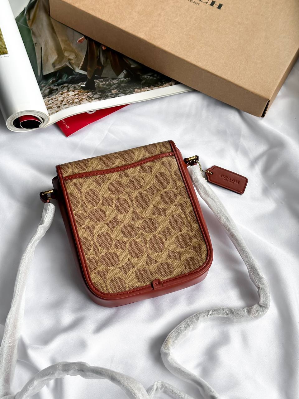 Coach Lock Crossbody In Signature Canvas - 3