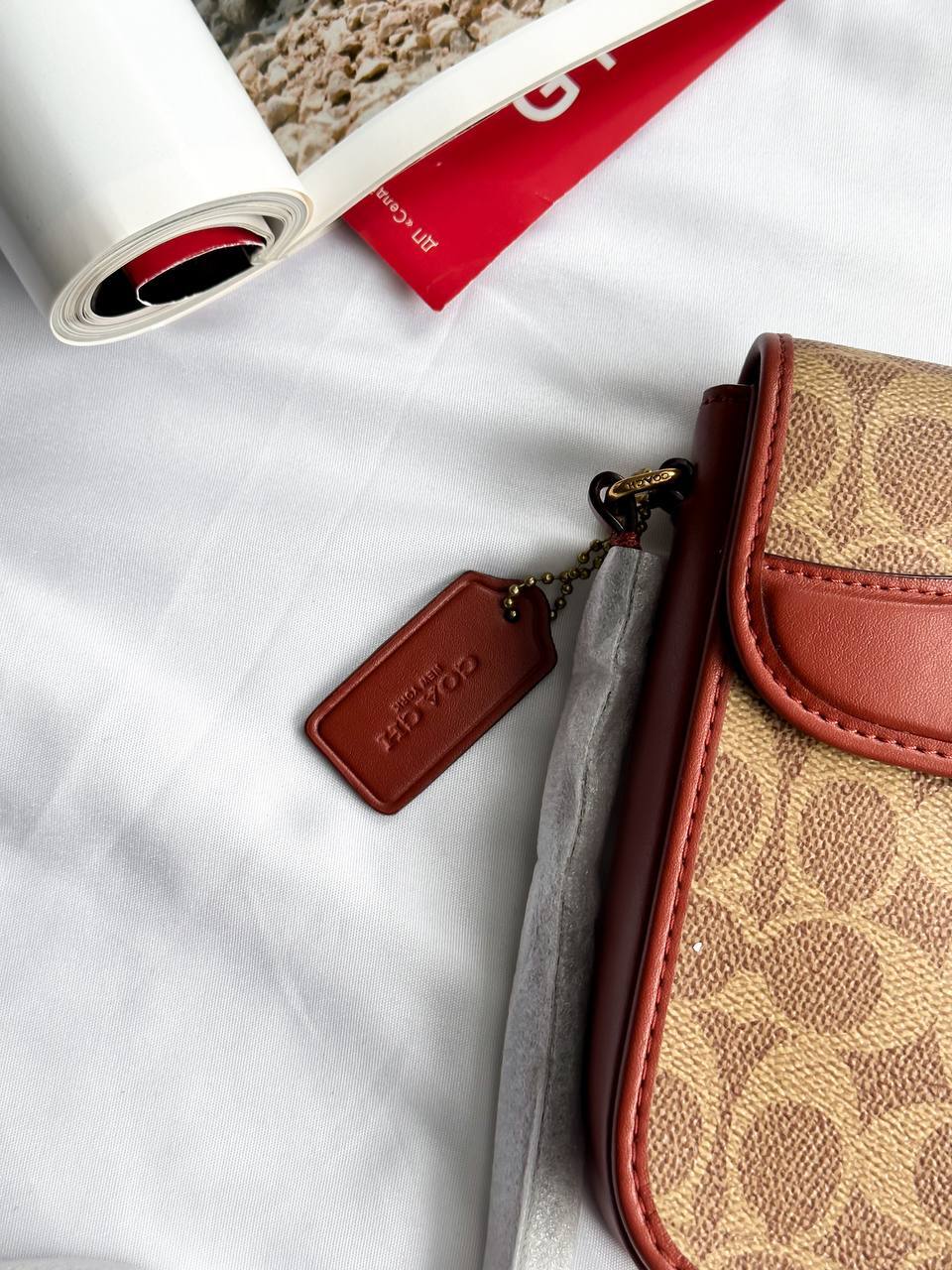 Coach Lock Crossbody In Signature Canvas - 8