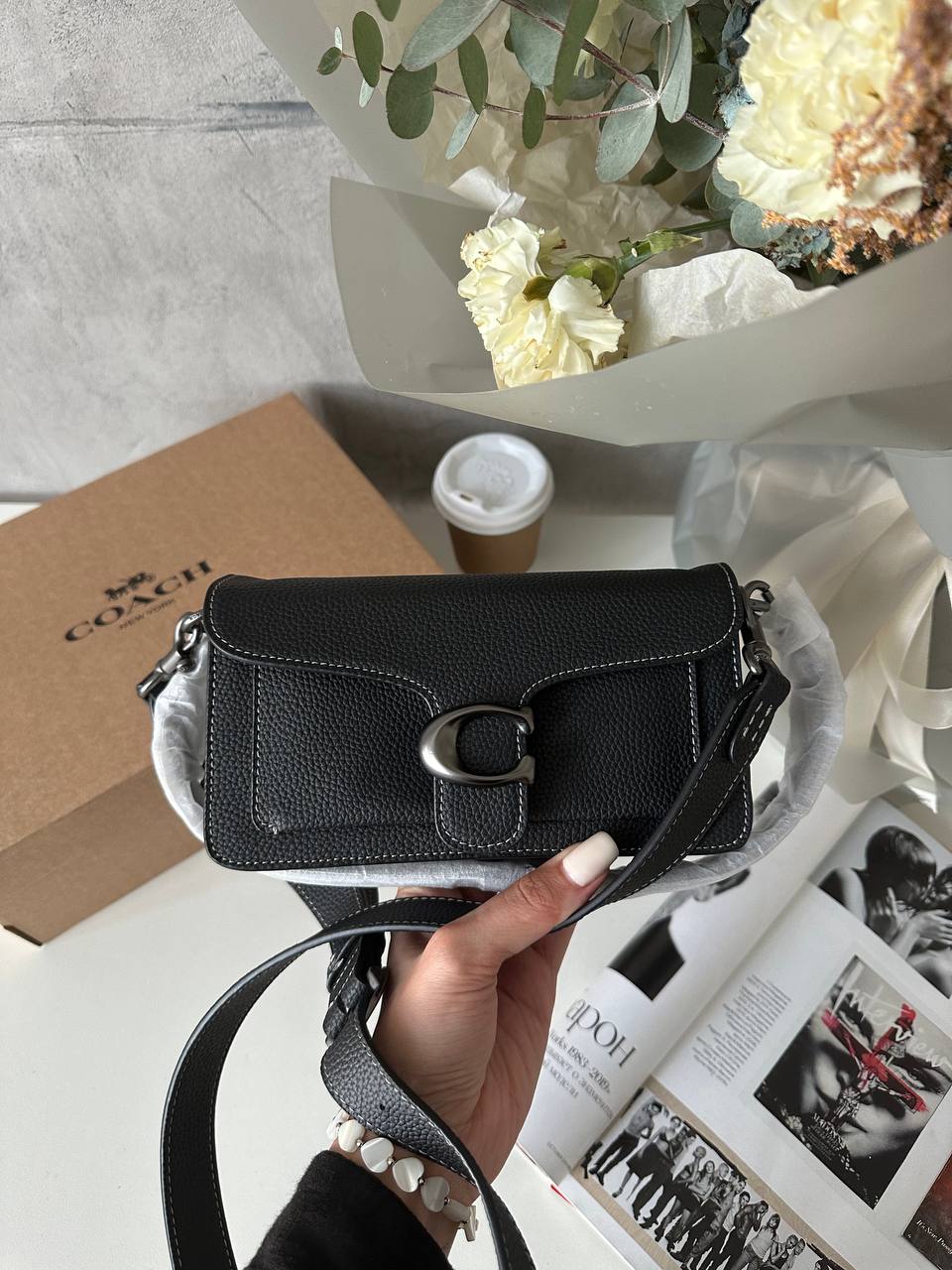 Coach Madison Shoulder Bag 20 Black - 2