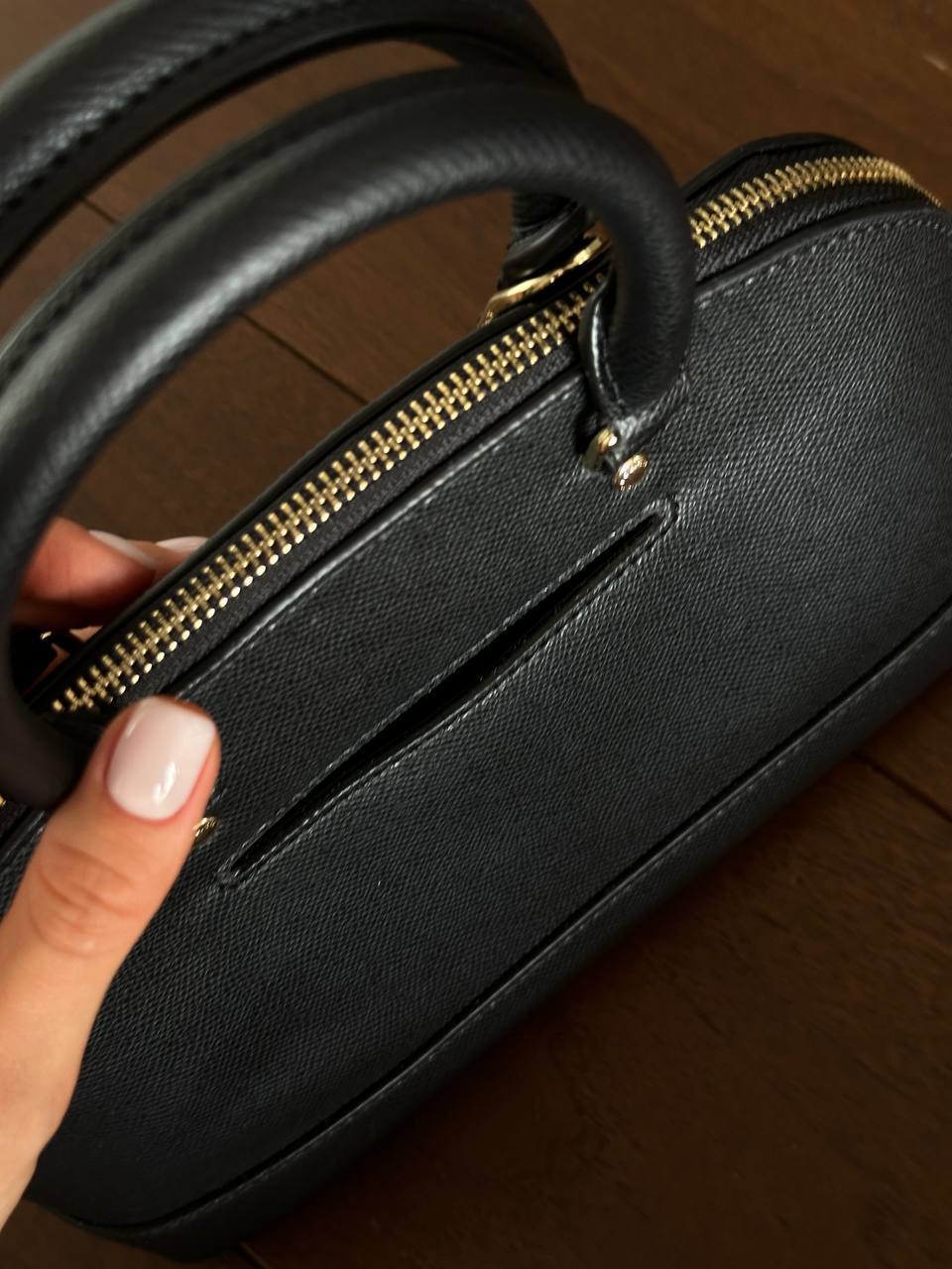 Coach Mini Katy Satchel In Leather - 4