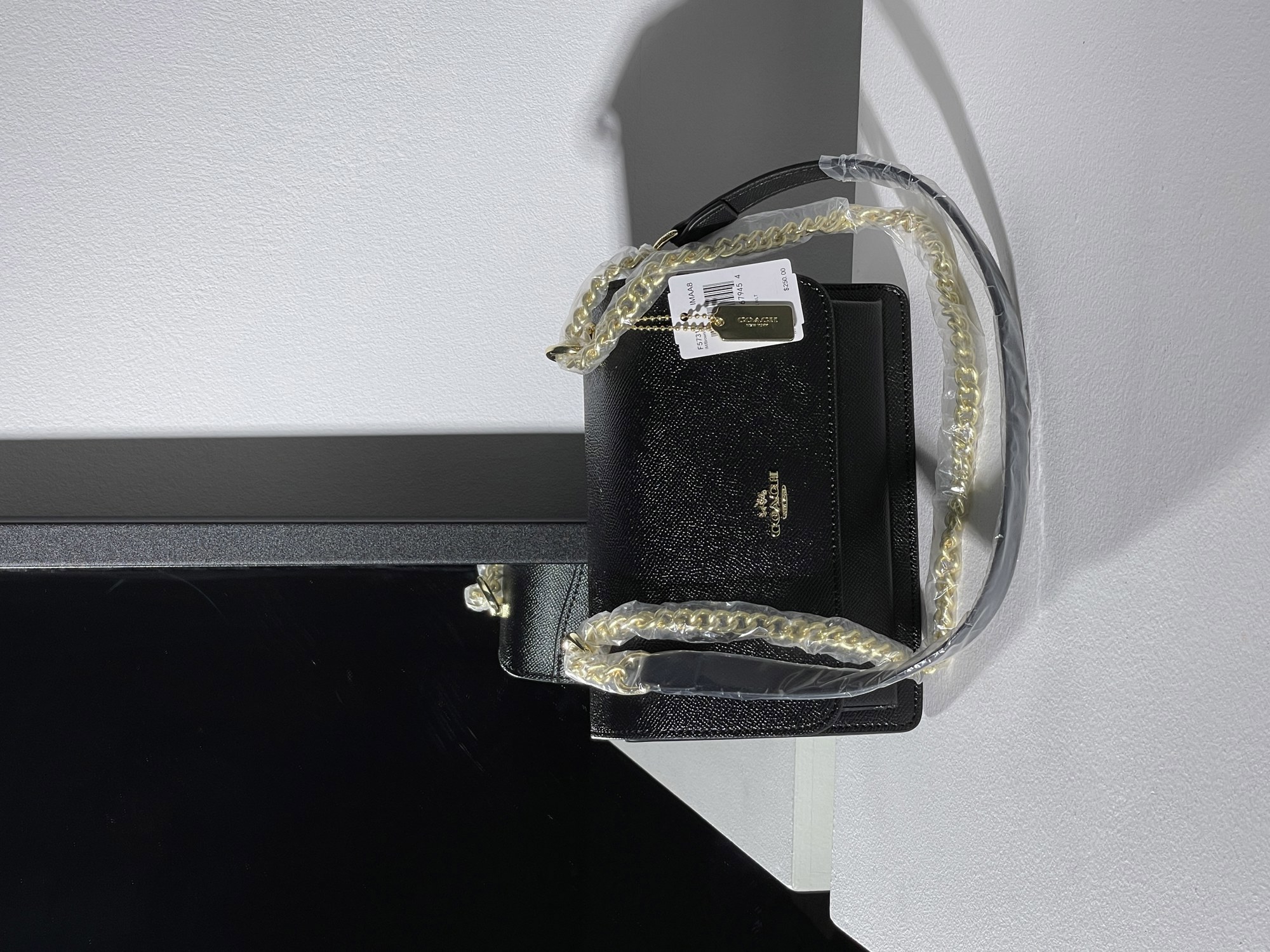 Coach Mini Klare Crossbody Black/Gold - 13