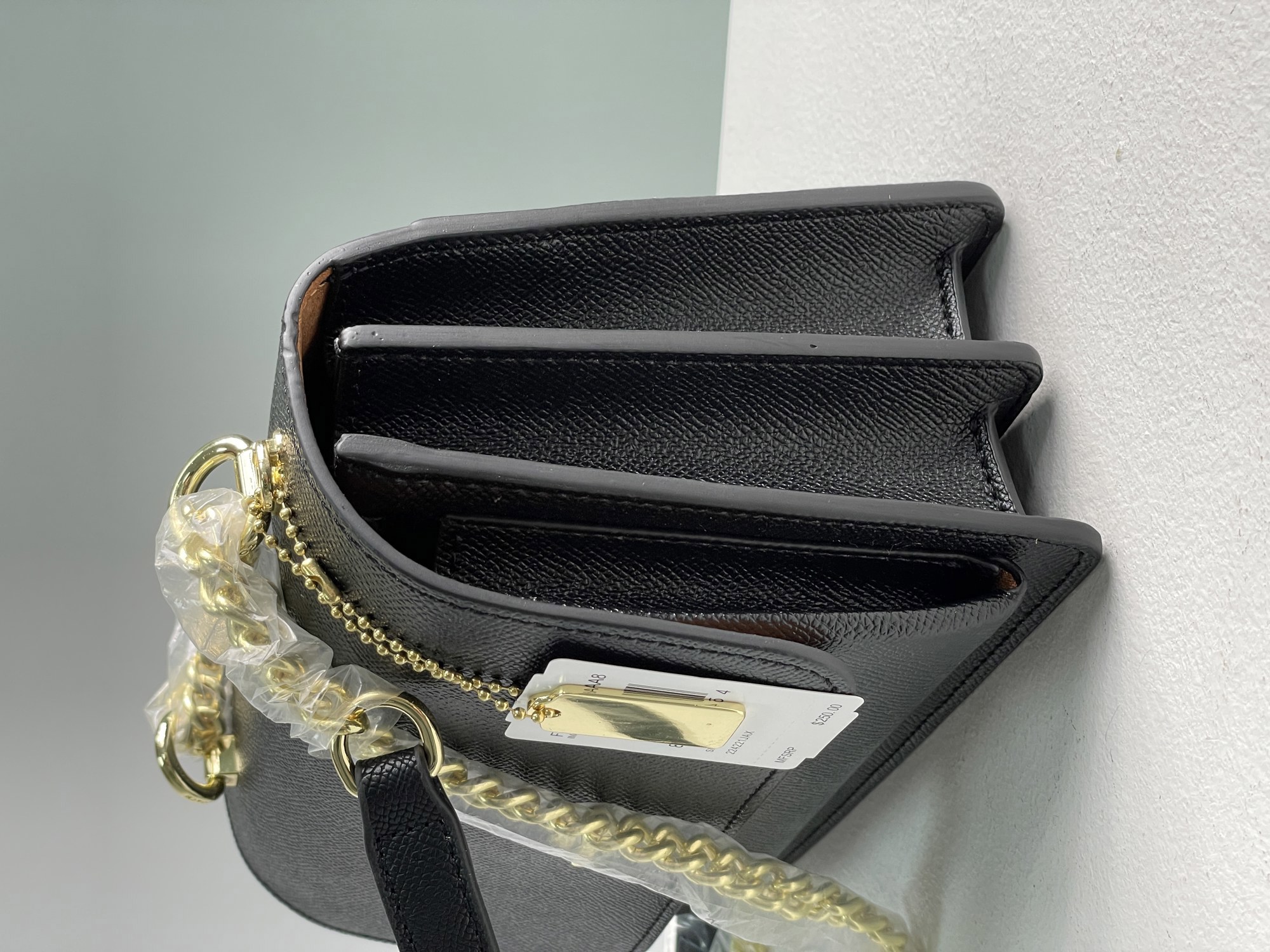 Coach Mini Klare Crossbody Black/Gold - 8
