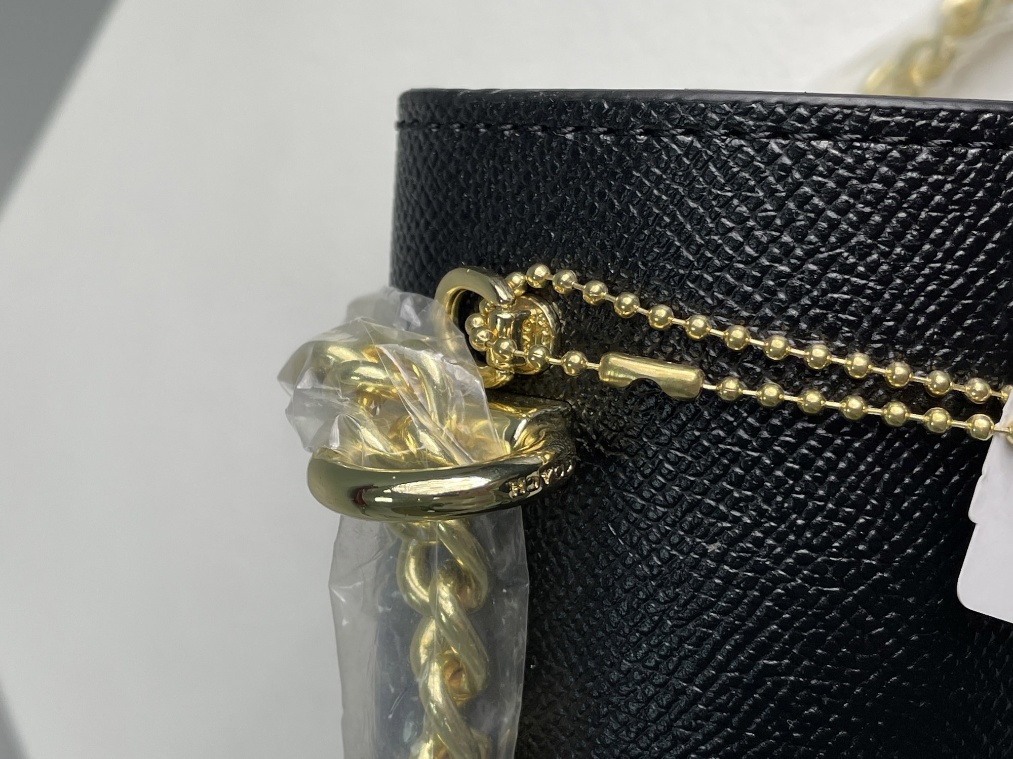 Coach Mini Klare Crossbody Black/Gold - 4
