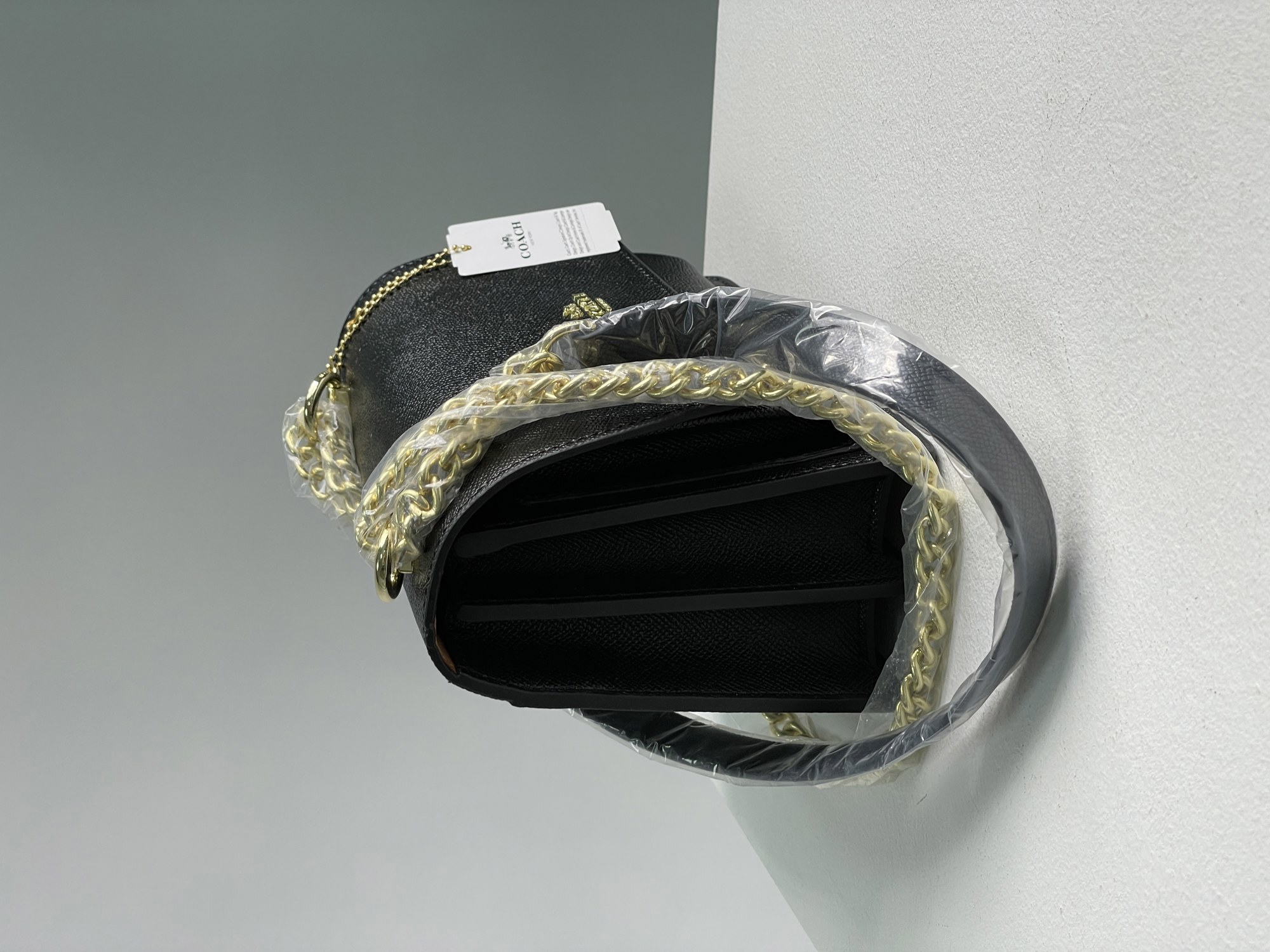 Coach Mini Klare Crossbody Black/Gold - 6