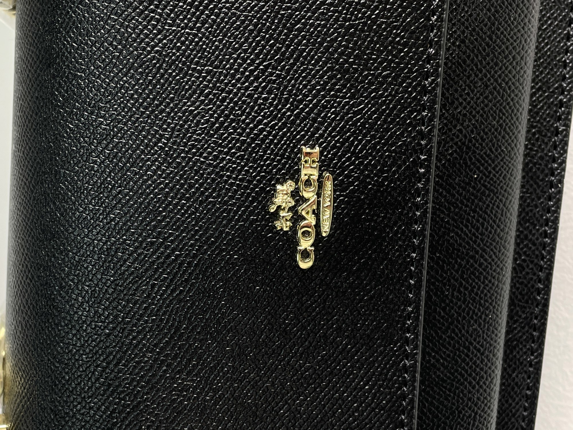 Coach Mini Klare Crossbody Black/Gold - 9