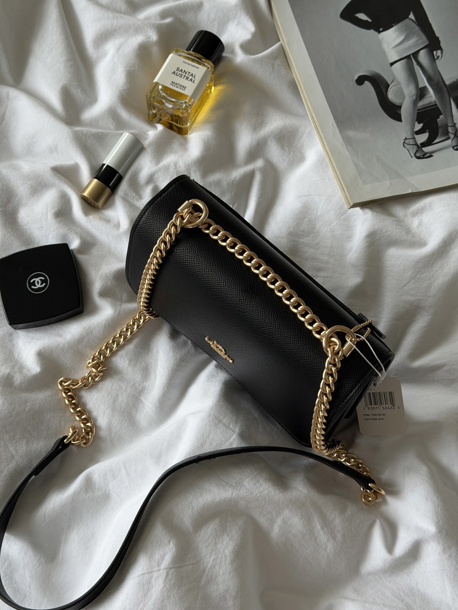 Coach Mini Klare Crossbody Black/Gold (магнітна коробка) - 13