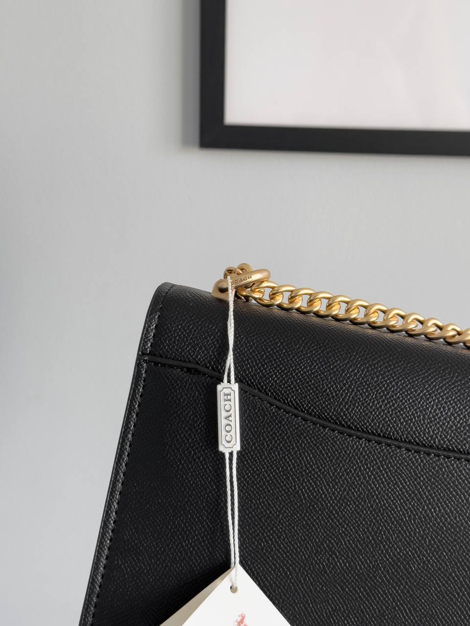 Coach Mini Klare Crossbody Black/Gold - 13