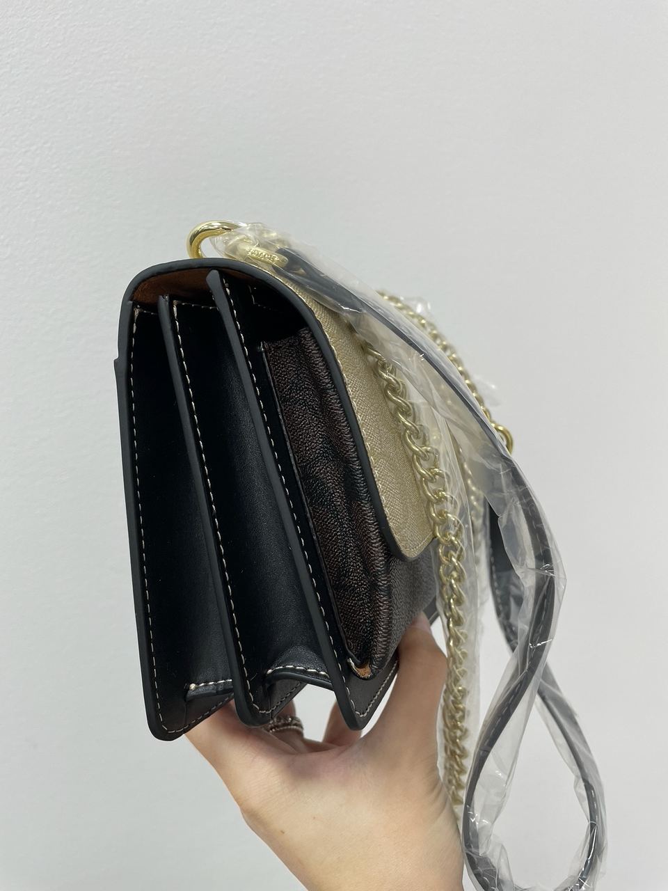 Coach Mini Klare Crossbody in Signature Canvas Beige/Brown - 11