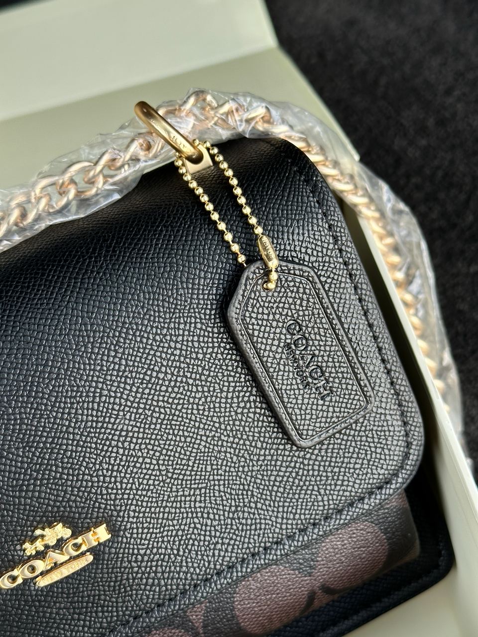 Coach Mini Klare Crossbody in Signature Canvas Brown - 11