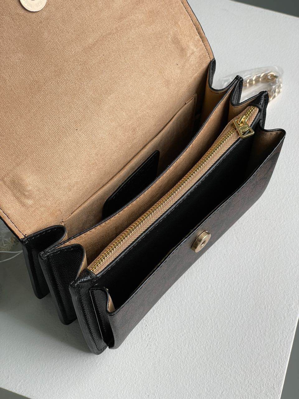 Coach Mini Klare Crossbody in Signature Canvas Brown - 23