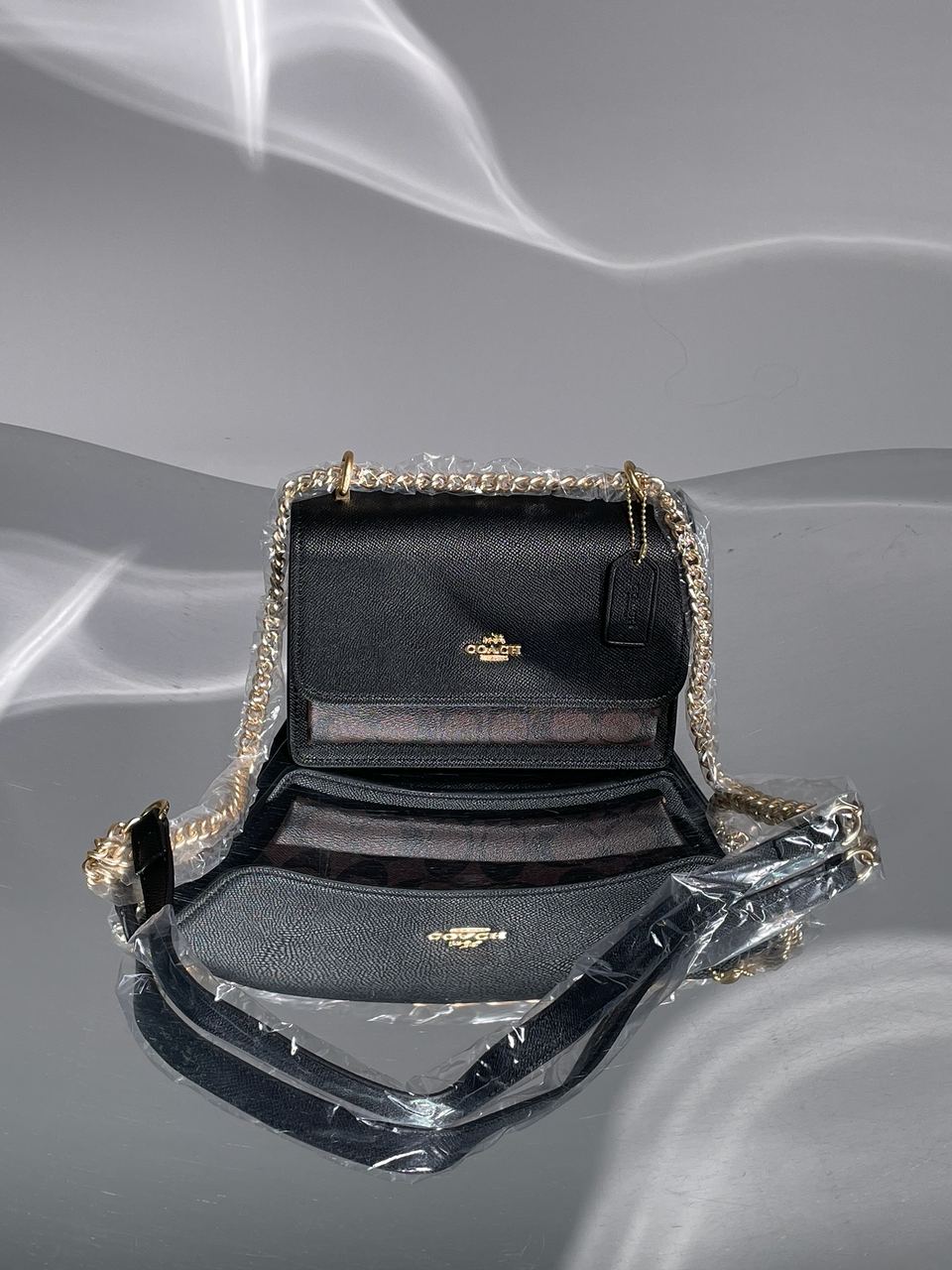 Coach Mini Klare Crossbody in Signature Canvas Brown - 5