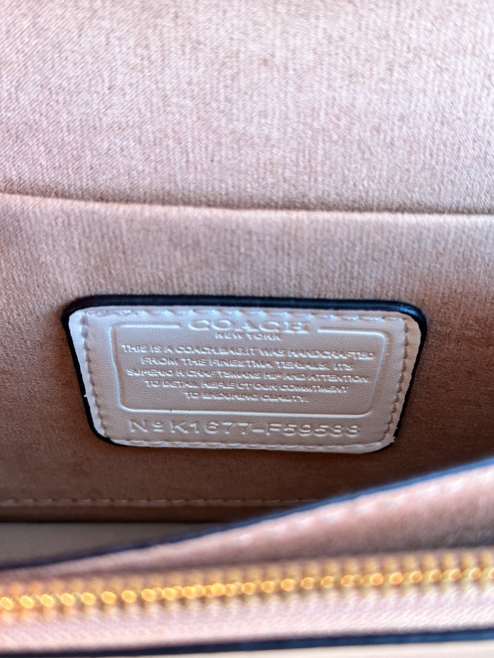 Coach Mini Klare Crossbody in Signature Canvas in Light Khaki/Snake - 14