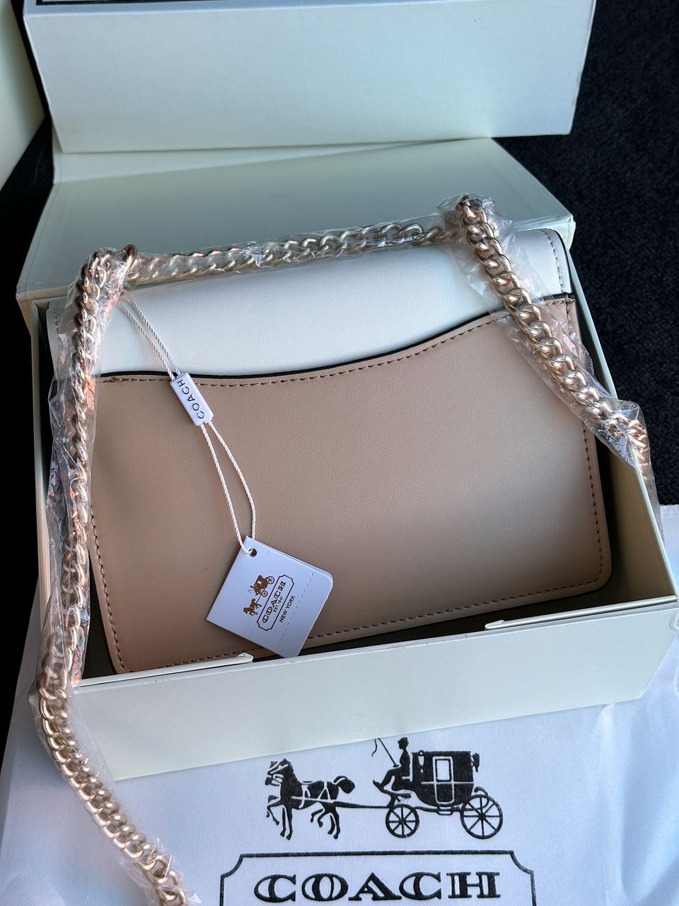 Coach Mini Klare Crossbody in Signature Canvas in Light Khaki/Snake - 8