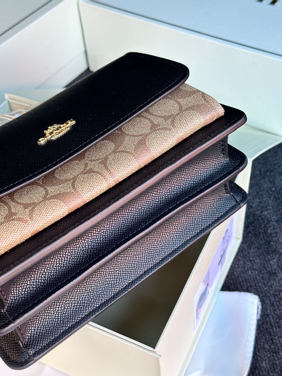 Coach Mini Klare Crossbody in Signature Canvas in Purse - 12