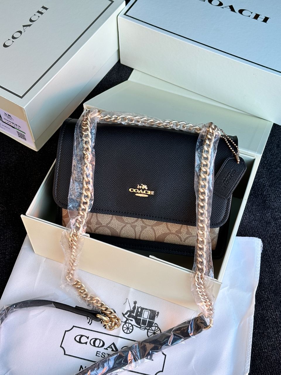 Coach Mini Klare Crossbody in Signature Canvas in Purse - 2