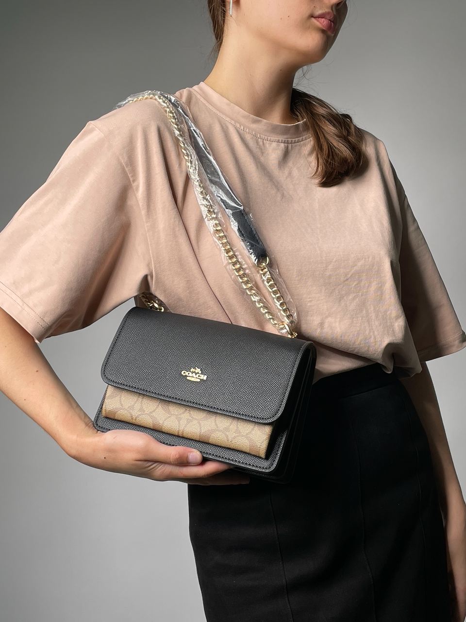 Coach Mini Klare Crossbody in Signature Canvas in Purse - 6