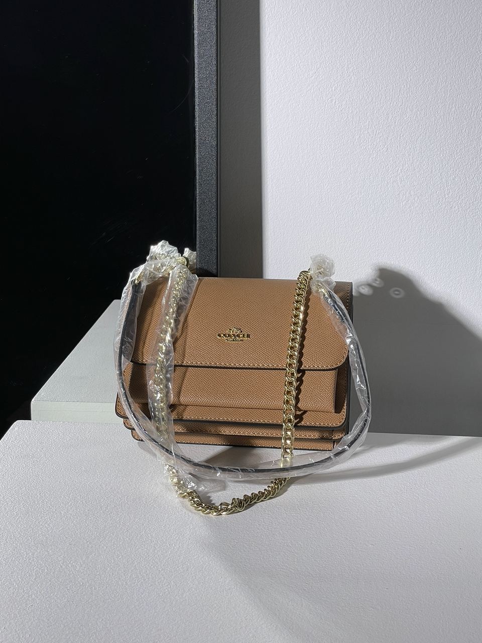 Coach Mini Klare Crossbody in Signature Canvas Total Beige - 3