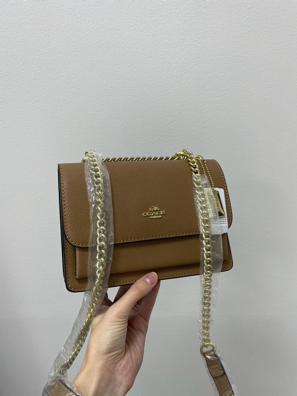 Coach Mini Klare Crossbody in Signature Canvas Total Beige - 7