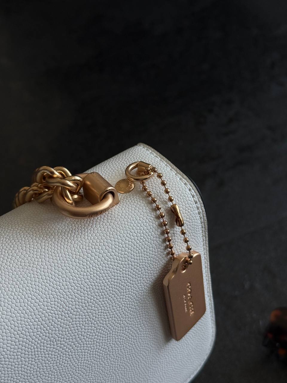 Coach Mini Klare Crossbody in Signature Canvas White/Gold - 10