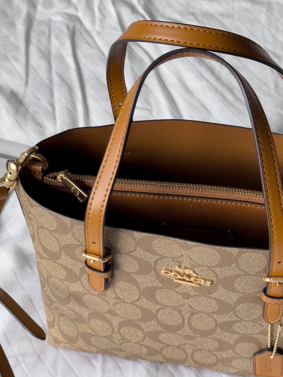 Coach Mini Lily Carryall in Signature Canvas - 18