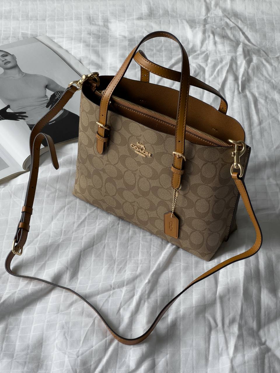 Coach Mini Lily Carryall in Signature Canvas - 6