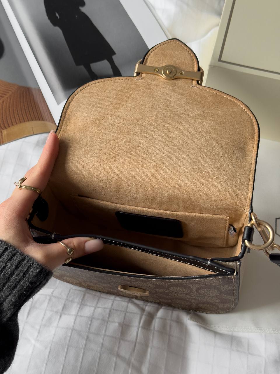 Coach Morgan Saddle Bag In Colorblock Signature Canvas - 19