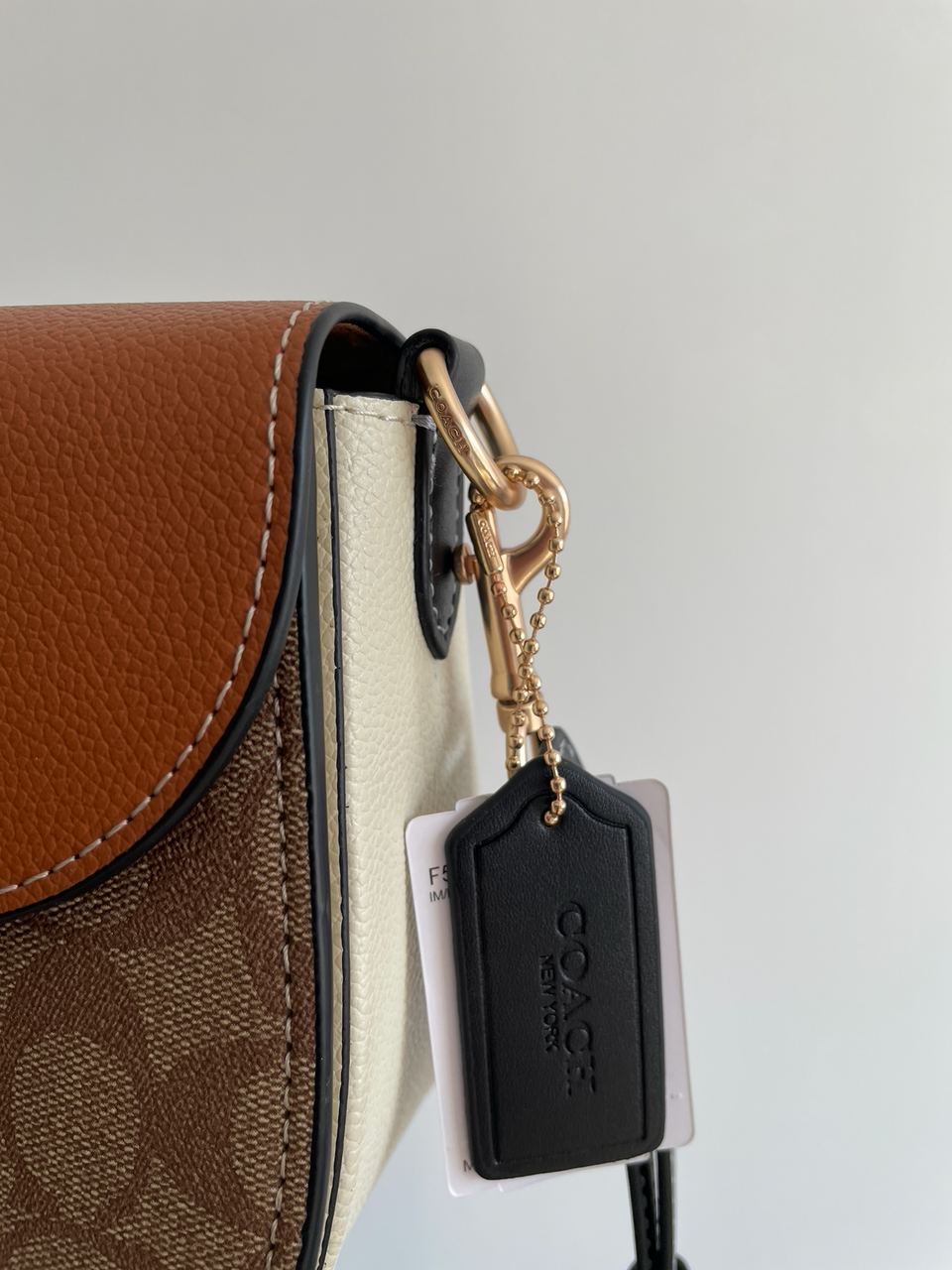 Coach Morgan Saddle Bag In Colorblock Signature Canvas - 17