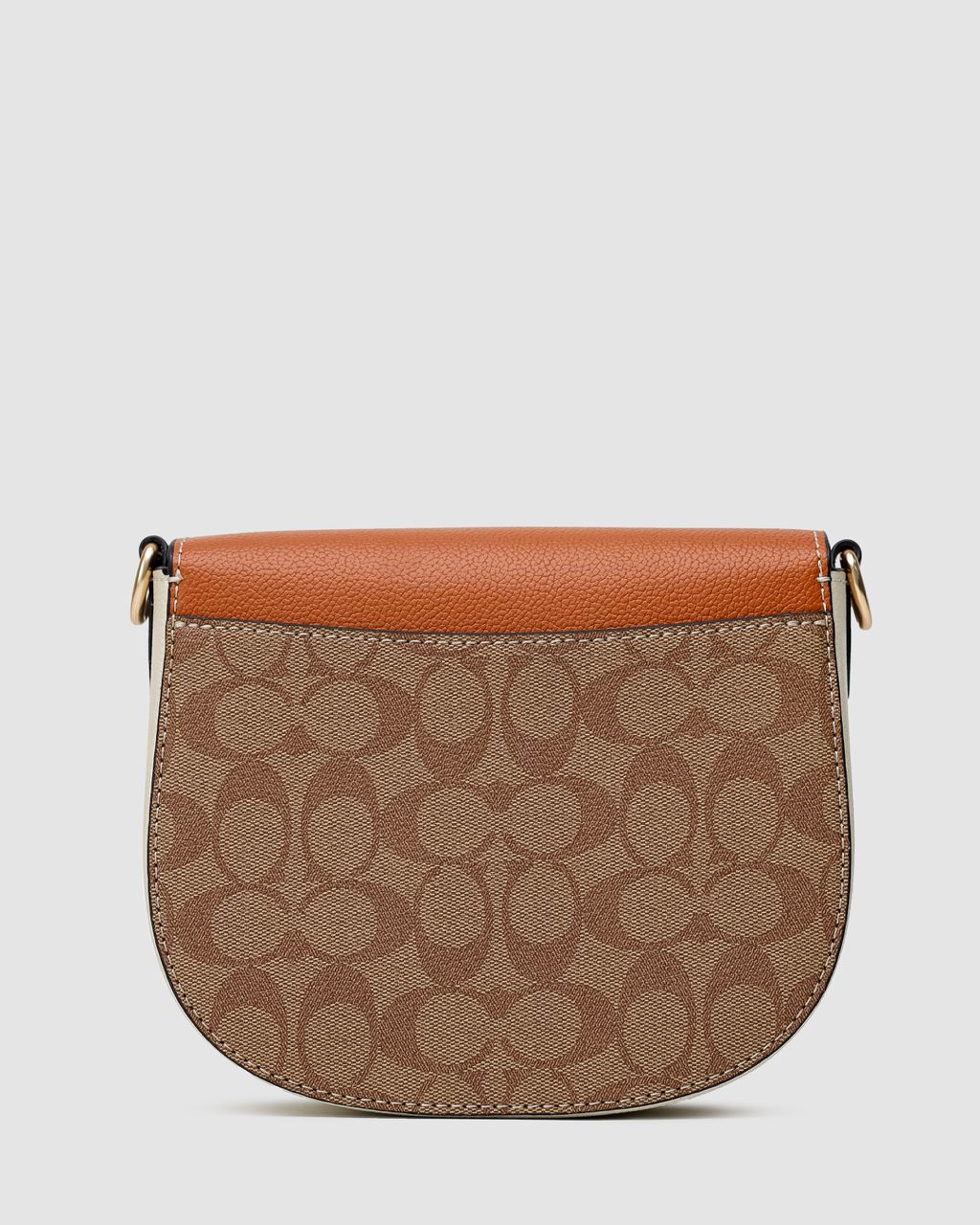Coach Morgan Saddle Bag In Colorblock Signature Canvas - 20