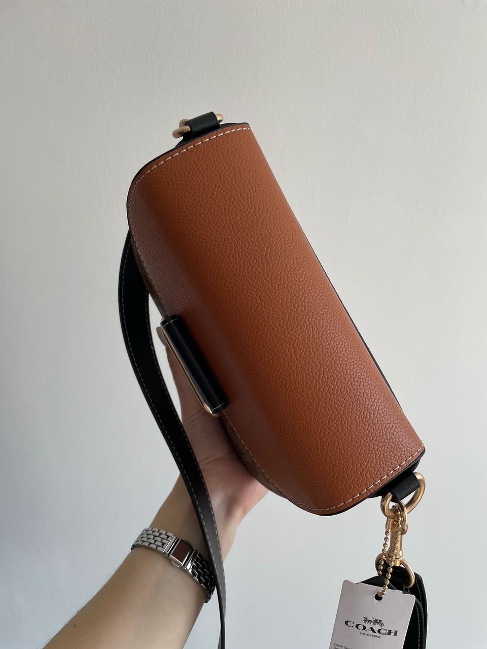 Coach Morgan Saddle Bag In Colorblock Signature Canvas - 22