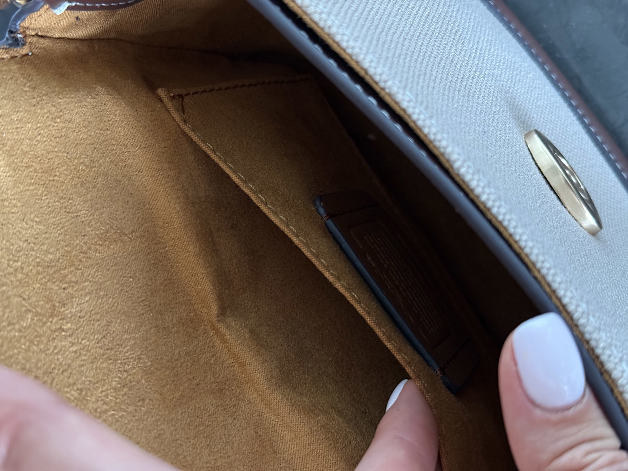 Coach Morgan Saddle Bag In Textile/Leather [крафтова коробка](інш - 11