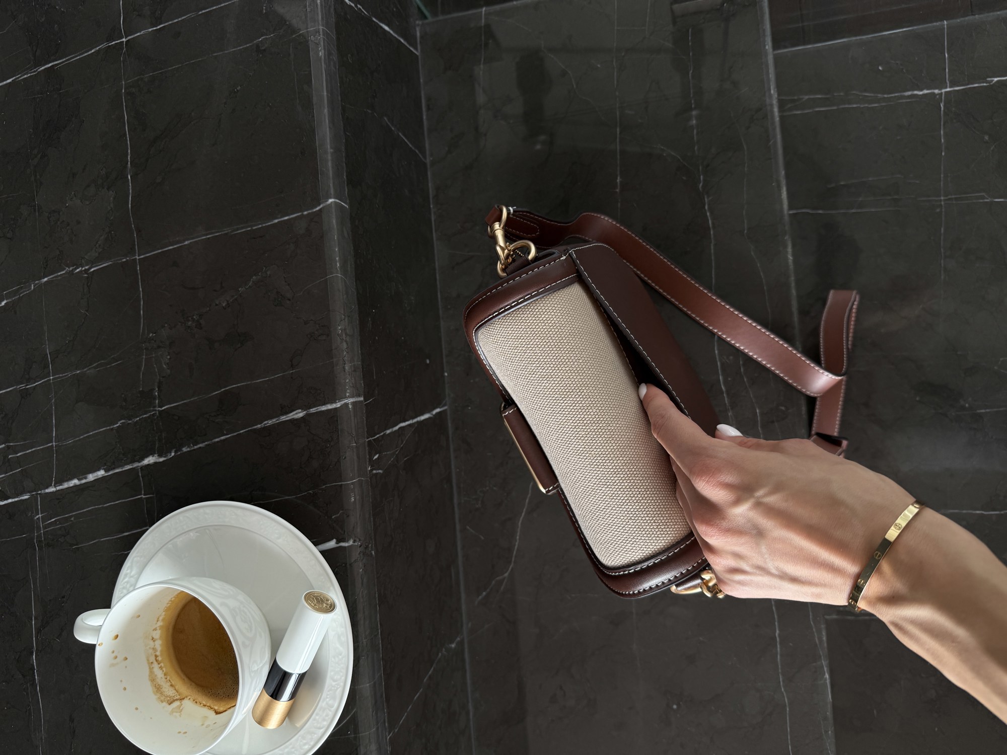 Coach Morgan Saddle Bag In Textile/Leather [крафтова коробка](інш - 9