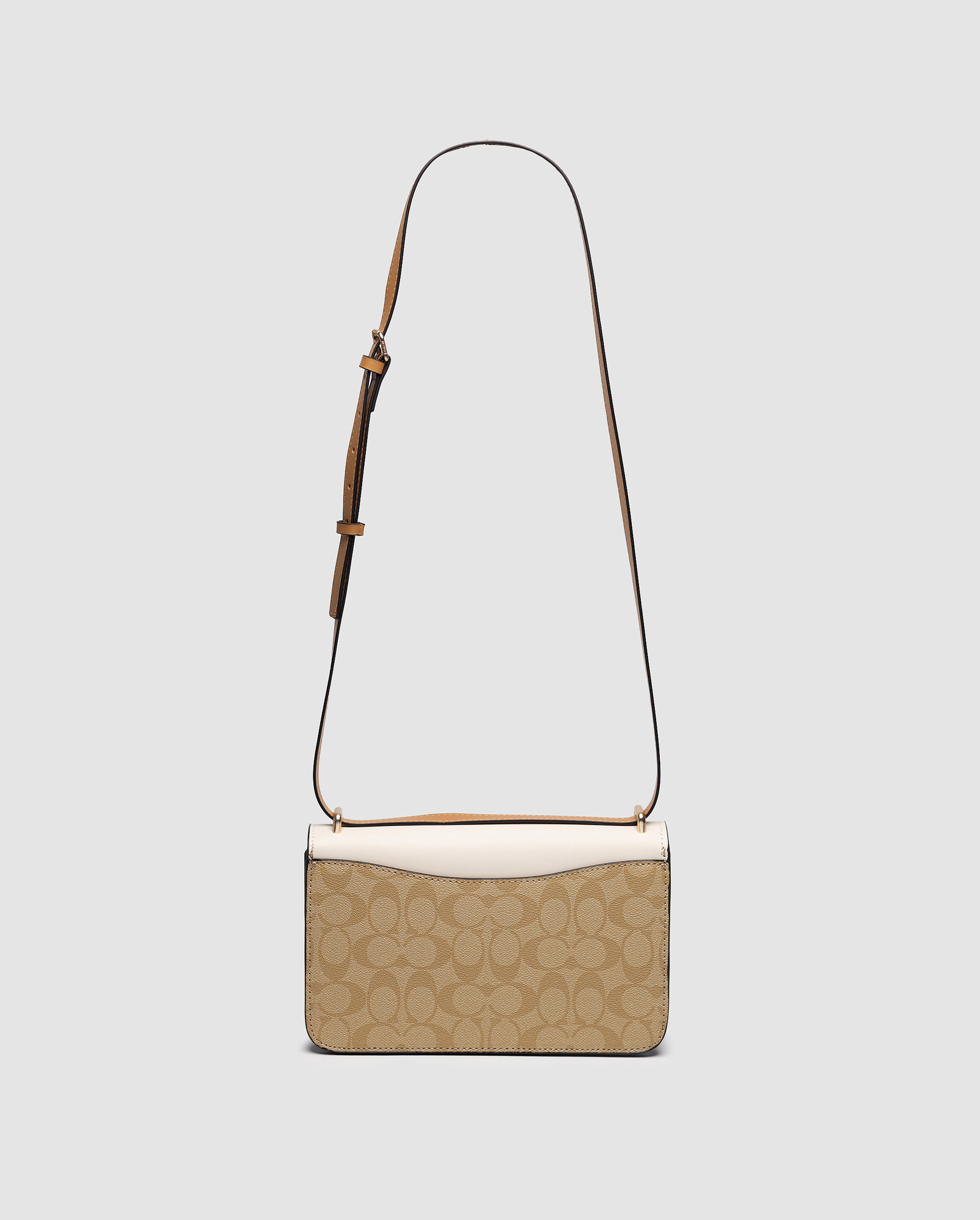 Coach Morgan Shoulder Bag Beige/White - 2