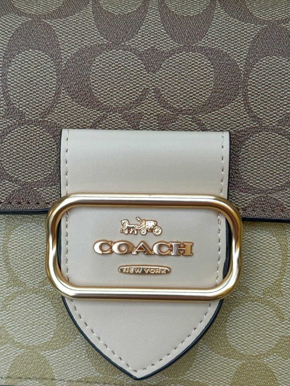 Coach Morgan Square Crossbody In Blocked Signature Canvas - 10