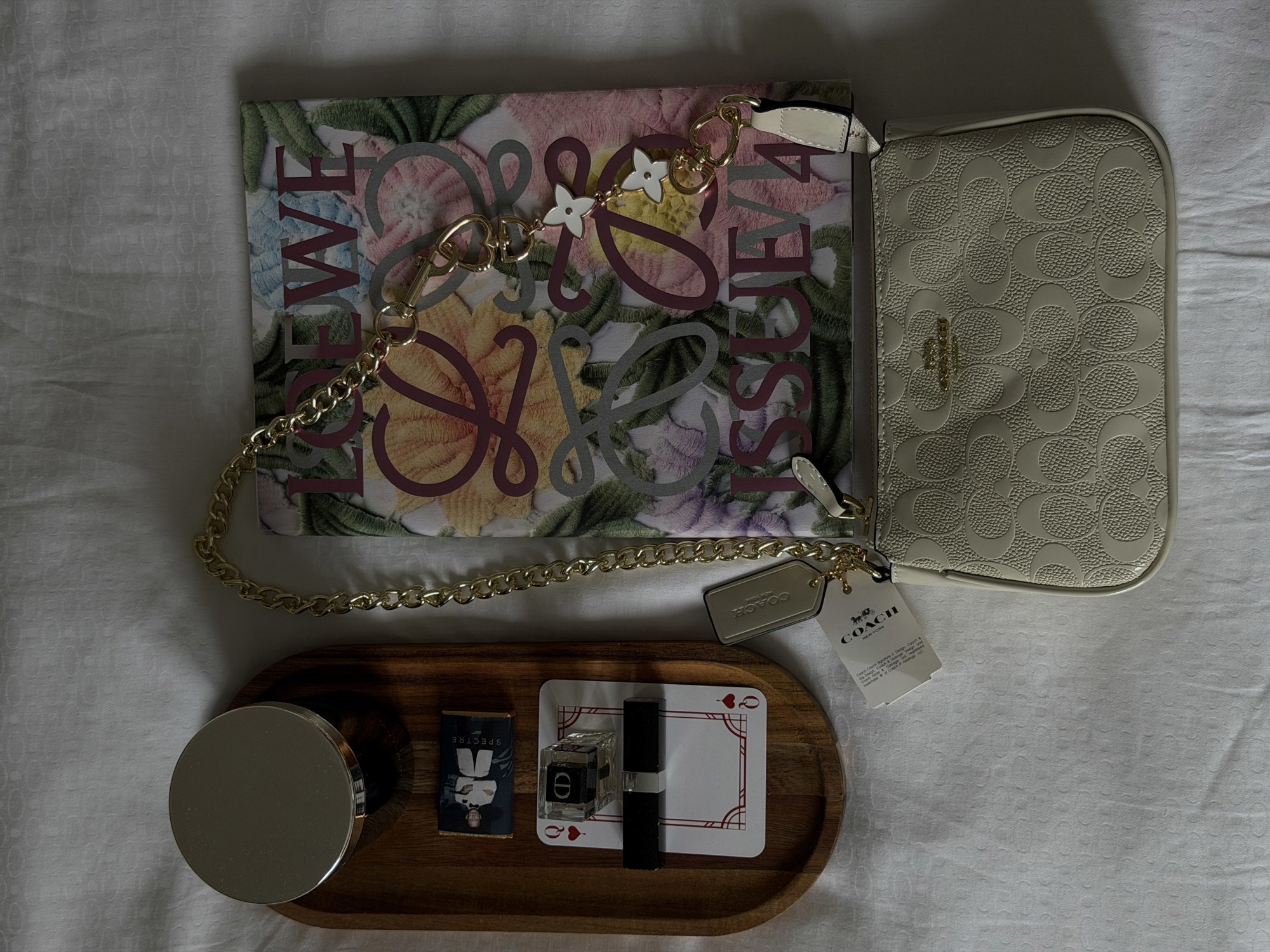 Coach Nolita 19 Signature Patent Cream Leather - 6