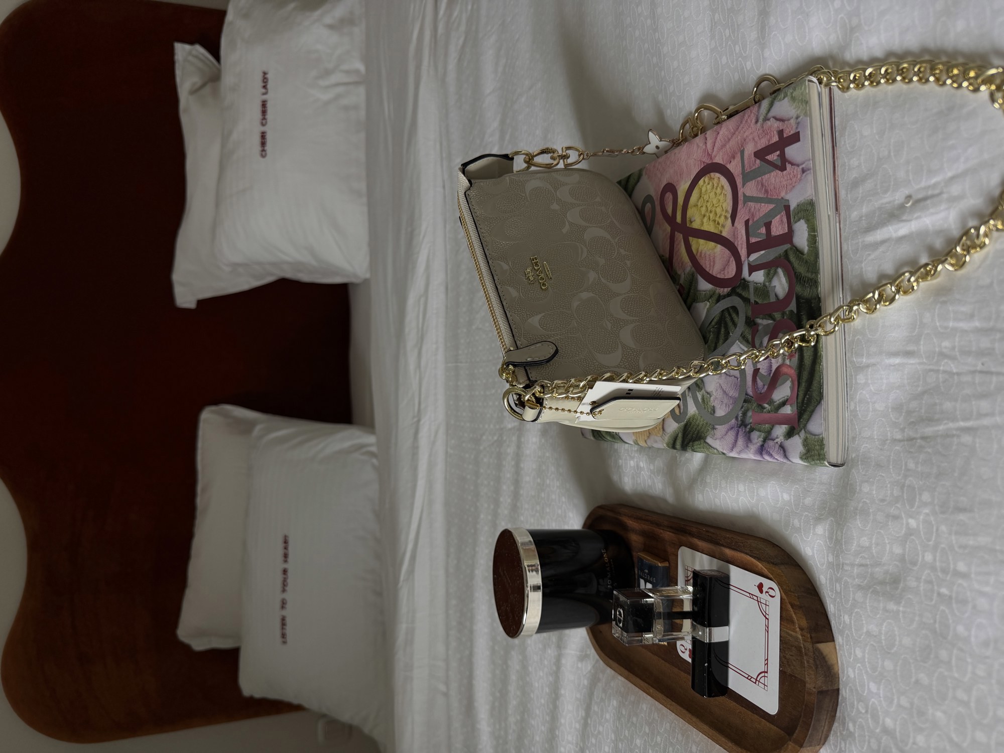 Coach Nolita 19 Signature Patent Cream Leather - 3