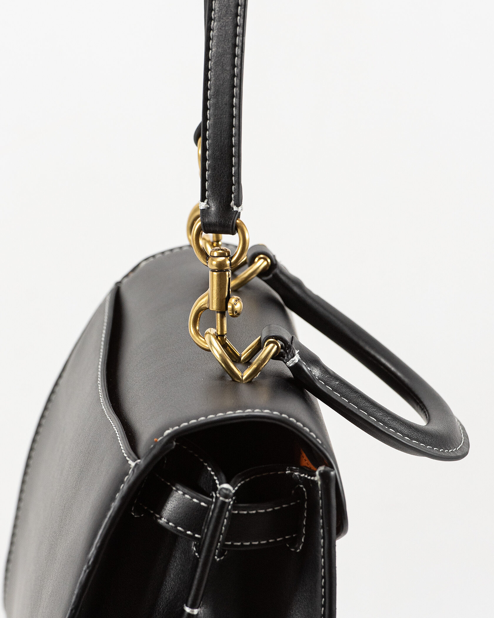 Coach Parker Small Top Handle Bag in Black - 11