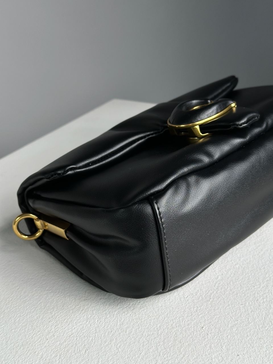 Coach Pillow Tabby 26 Leather Shoulder Bag Black - 14