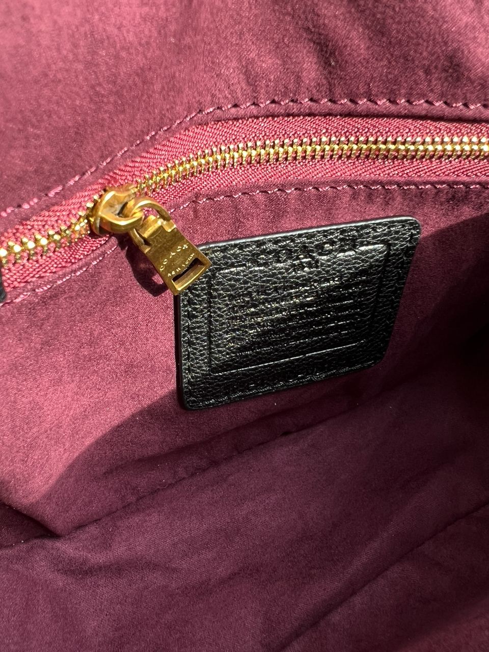 Coach Polished Pebble Willow Saddle Bag Black - 25