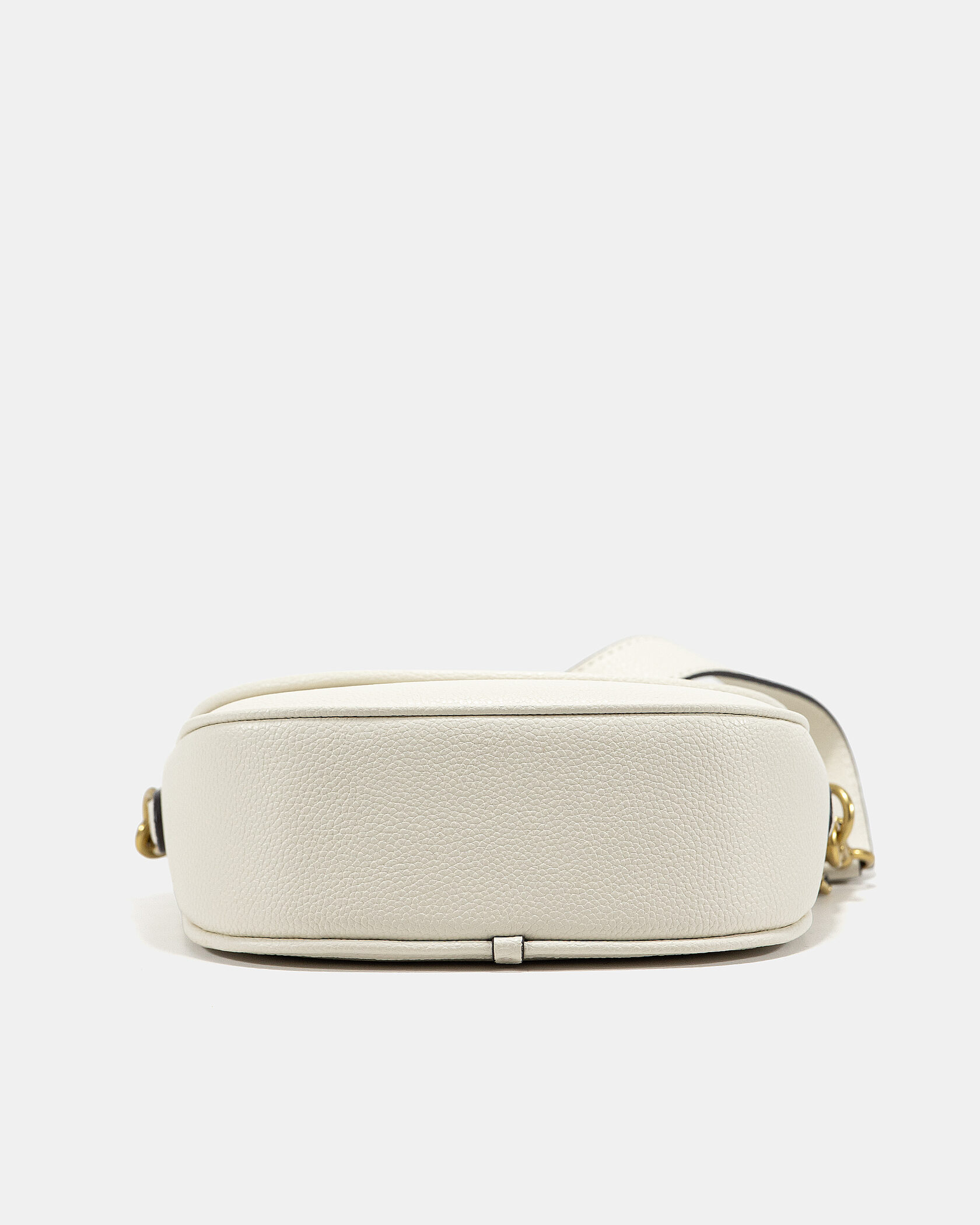 Coach Polished Pebble Willow Saddle Bag White - 10