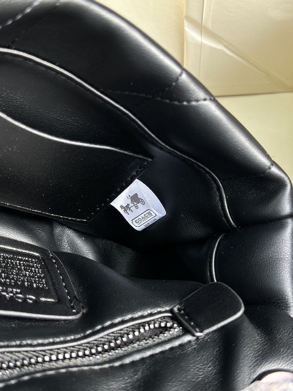 Coach Quilted Pillow Madison Shoulder Bag Black - 26