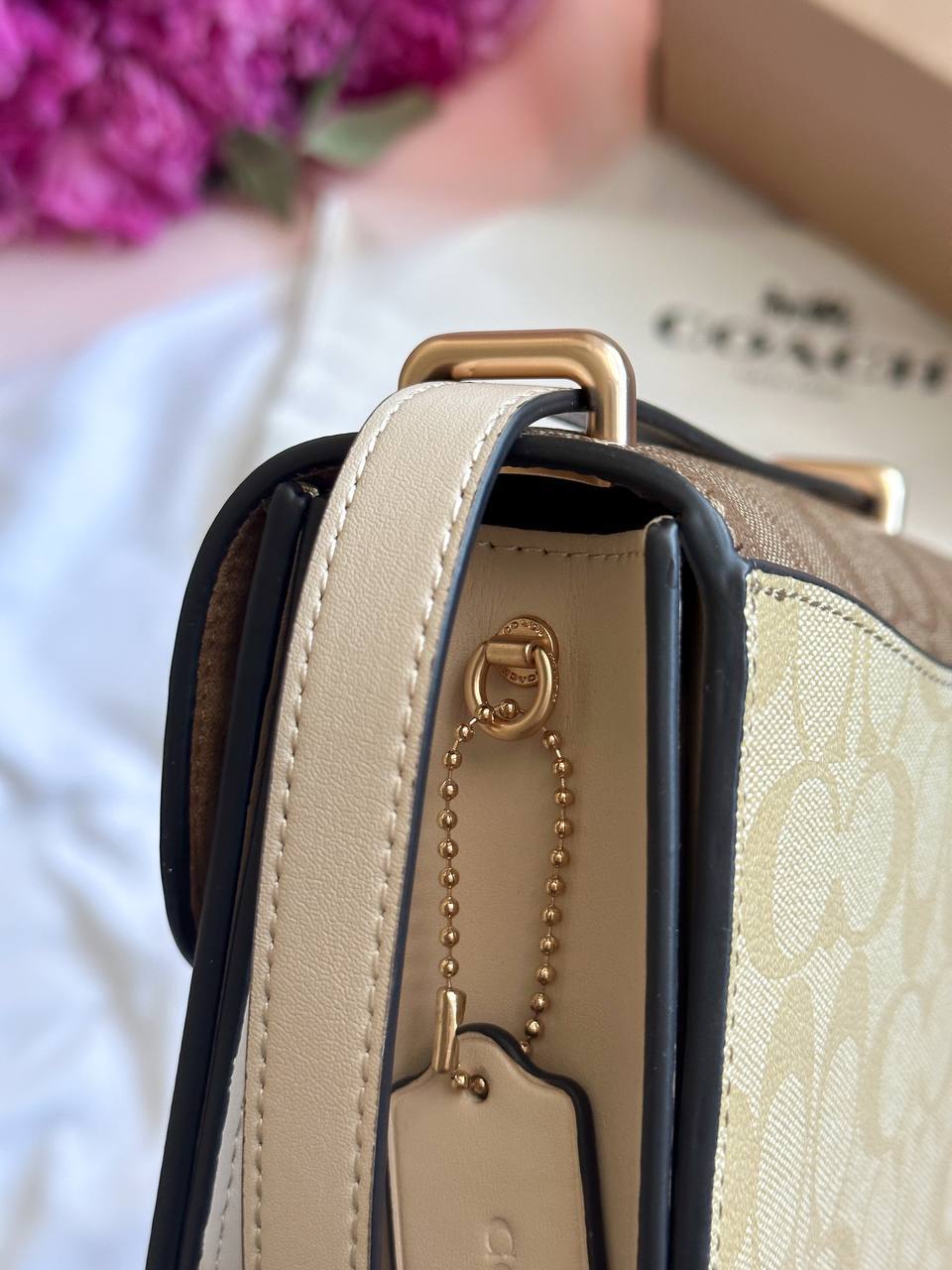 Coach Riley Top Handle 18 In Signature Canvas - 8