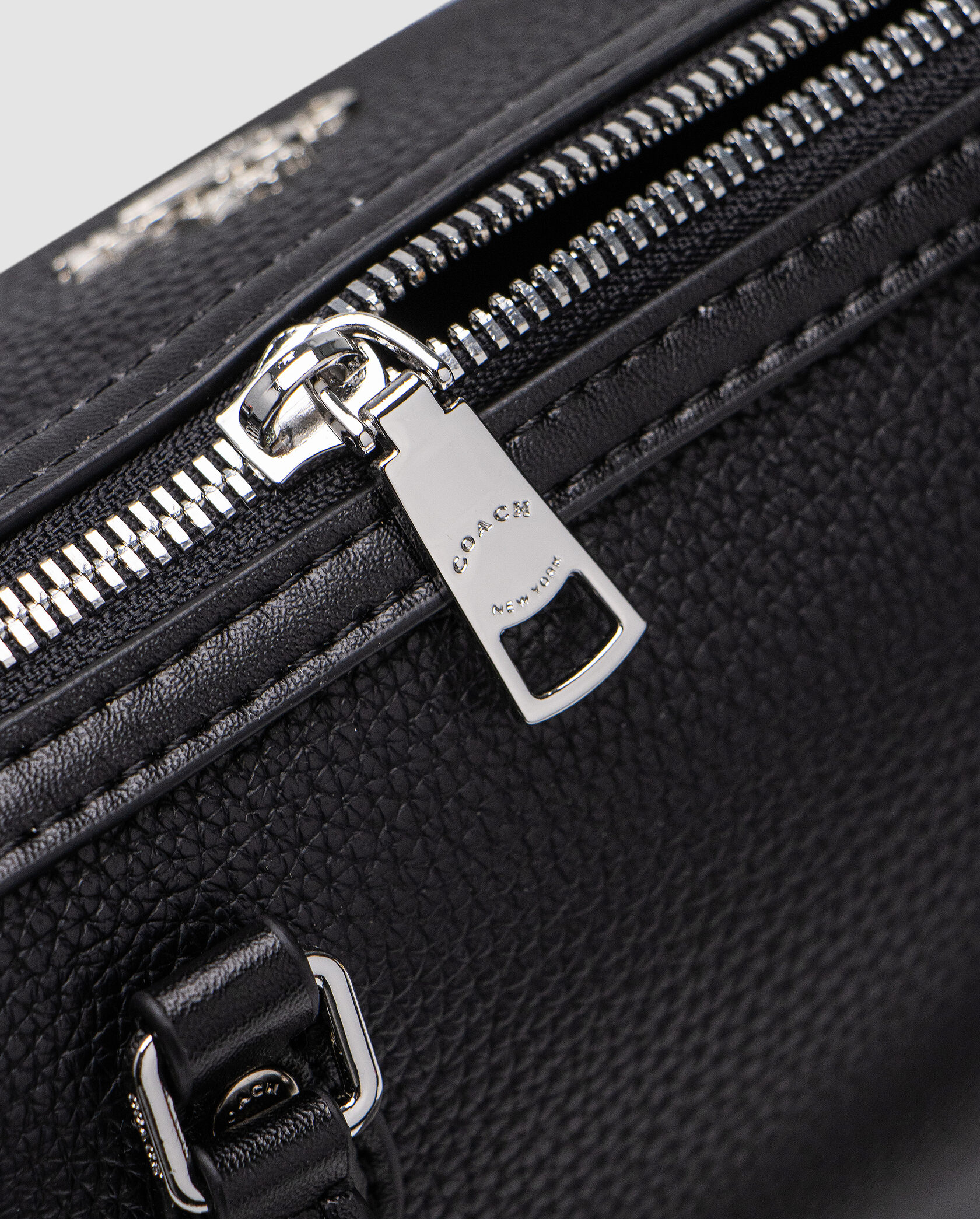 Coach Rowan Satchel In Black/Silver - 12