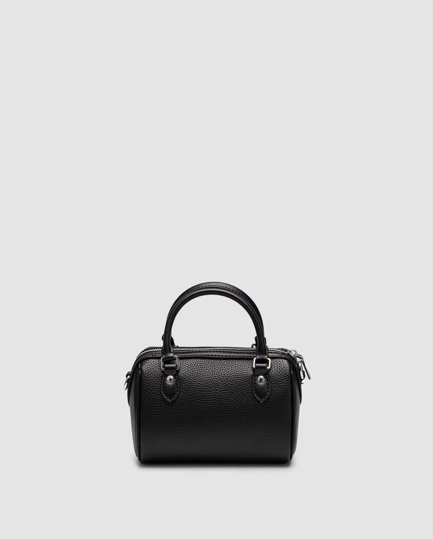 Coach Rowan Satchel In Black/Silver - 6