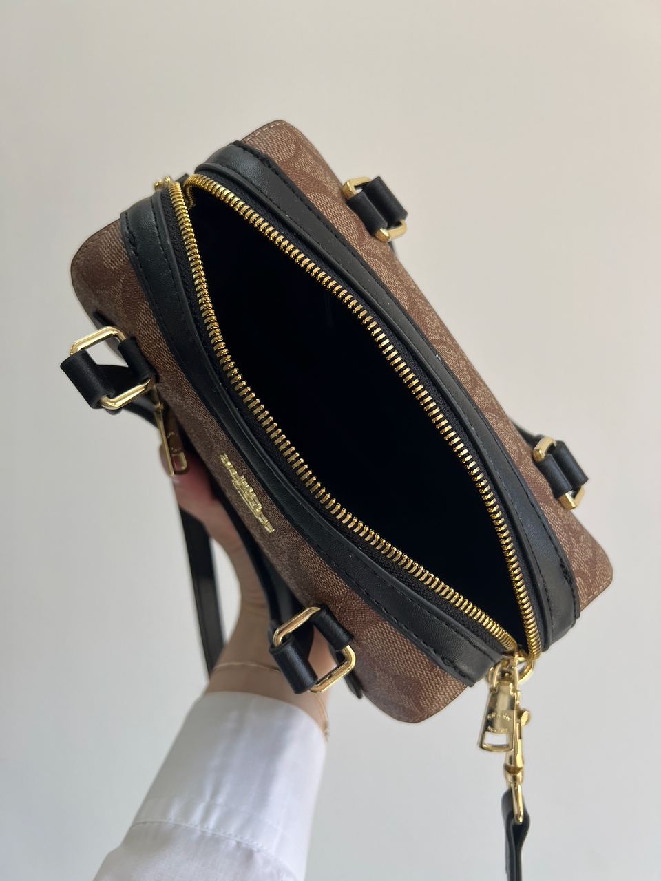 Coach Rowan Satchel In Signature Canvas - 9